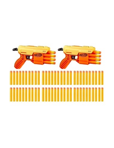 Nerf Alpha guns Fang Qs-4 with 68 rounds TOYE8314EU40 Hasbro | Futurartshop.com
