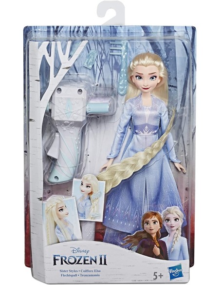 Frozen 2 - Bambola Elsa Sister styles TOYE7002ES00 Hasbro | Futurartshop.com