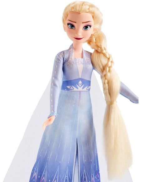 Frozen 2 - Bambola Elsa Sister styles TOYE7002ES00 Hasbro | Futurartshop.com