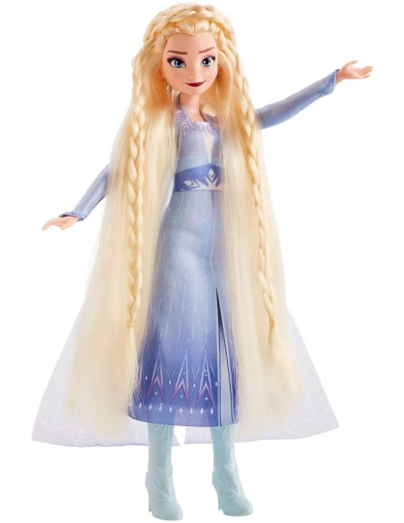 Frozen 2-Elsa sister styles doll TOYE7002ES00 Hasbro | Futurartshop.com