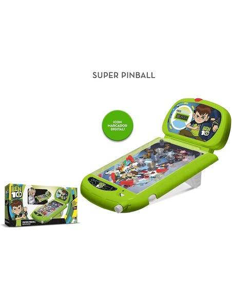 Ben 10 Super pinball machine TOY700727 IMC Toys | Futurartshop.com