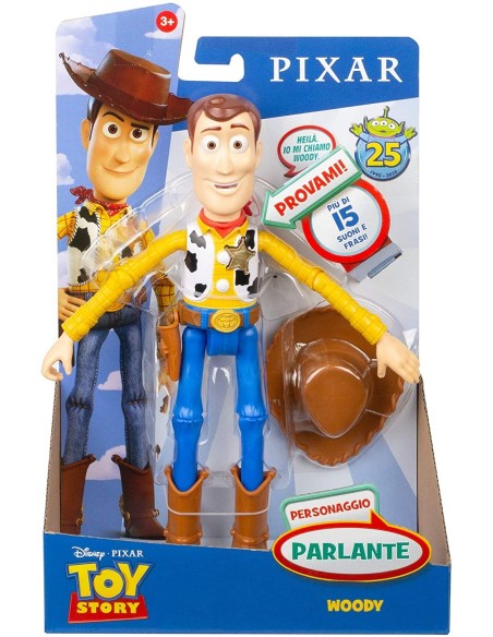 Toy Story-Woody talking 23cm TOYGFR21/GPJ26 Mattel | Futurartshop.com