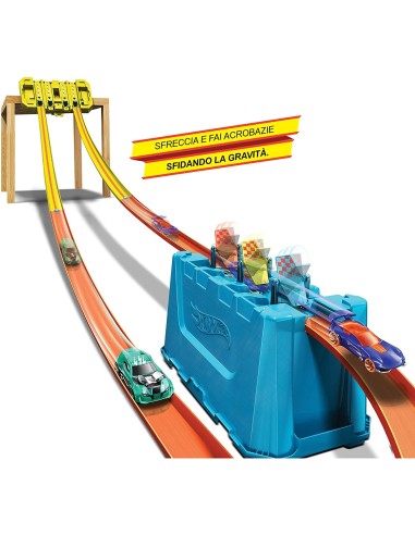 Hot Wheels Track Builder scatola delle acrobazie TOYGLC95 Mattel | Futurartshop.com