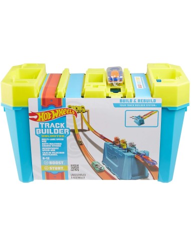 Hot Wheels Track Builder scatola delle acrobazie TOYGLC95 Mattel | Futurartshop.com