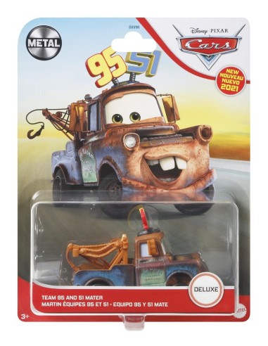 Cars Deluxe Cricchetto team 95 e 51 in metallo TOYDXV90/GRP94 Mattel | Futurartshop.com
