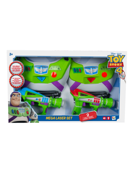 Toy Story 4 Set Mega Laser - Pettorine e Pistole TOY141117 IMC Toys | Futurartshop.com