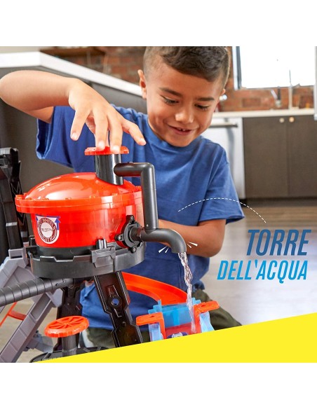 Hot Wheels City mega Car Wash track TOYFTB67 Mattel | Futurartshop.com