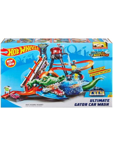 Hot Wheels City mega Car Wash track TOYFTB67 Mattel | Futurartshop.com