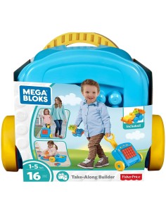 Mega Bloks cassette door-blocks with wheels TOYFLT37 Mattel | Futurartshop.com