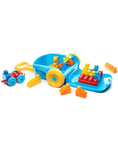 Mega Bloks cassette door-blocks with wheels TOYFLT37 Mattel | Futurartshop.com