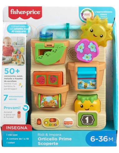 Fisher-Price Orticello Prime Scoperte TOYGTL50 Mattel | Futurartshop.com