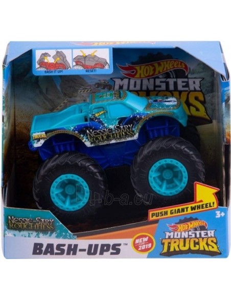 Hot Wheels Nessie-Sary Monster Jam bash-ups TOYGCF94/GDR84 Mattel | Futurartshop.com