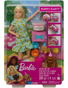 Barbie Lalka Puppy Party GXV75 Mattel- Futurartshop.com