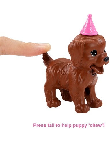 Barbie Bambola Puppy Party TOYGXV75 Mattel | Futurartshop.com