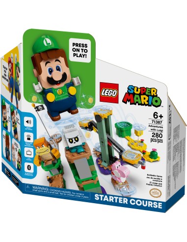 Lego Super Mario 71387 - Avventure di Luigi - Starter Pack LEG6332715 Lego | Futurartshop.com