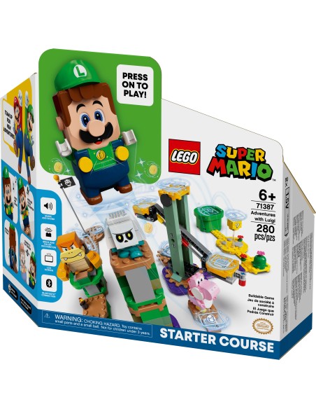 Lego Super Mario 71387-Adventures of Luigi-Starter Pack LEG6332715 Lego | Futurartshop.com