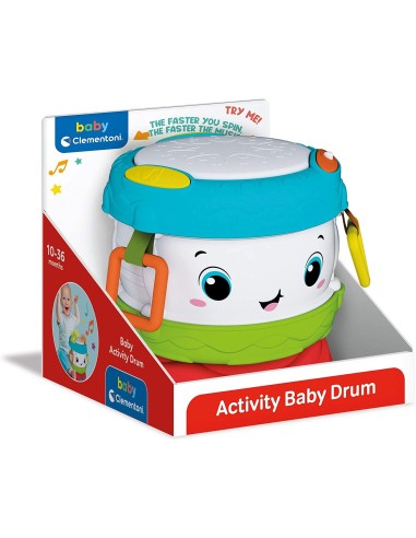 Baby Drum Activity CLE17409 Clementoni | Futurartshop.com