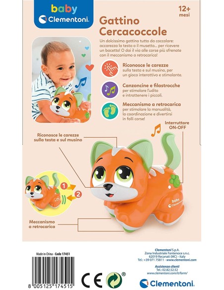 Baby Kitten Looking For Babies CLE17451 Clementoni | Futurartshop.com