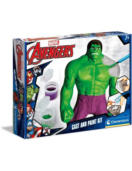 Avengers - Kit Crea e pittura il tuo Avengers CLE17647 Clementoni | Futurartshop.com