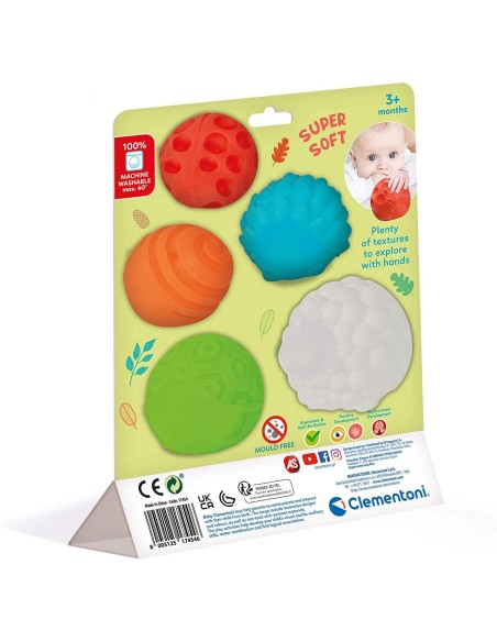Baby Animal sensorial balls CLE17454 Clementoni | Futurartshop.com