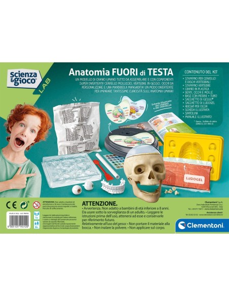 Crazy Anatomy CLE19212 Clementoni | Futurartshop.com