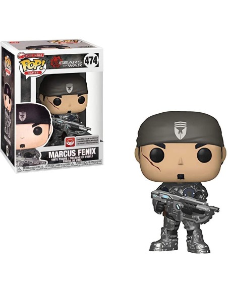 PoP Gears of War-Marcus Fenix 474 WON37419 Funko | Futurartshop.com