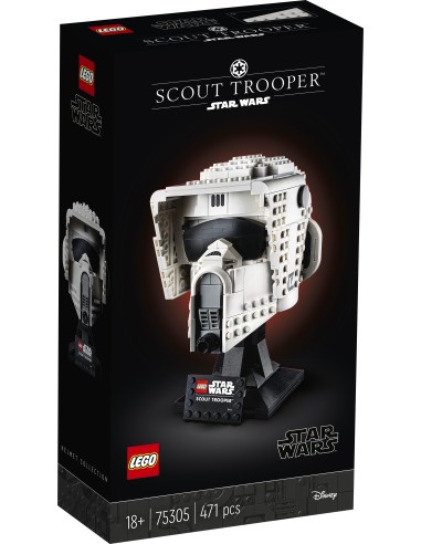 Lego Star Wars 75305 - Casco da scout trooper LEG6332979 Lego | Futurartshop.com