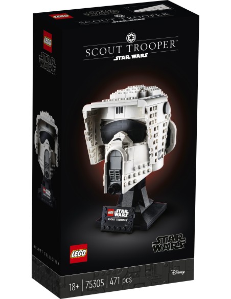 Lego Star Wars 75305-Trooper Scout helmet LEG6332979 Lego | Futurartshop.com