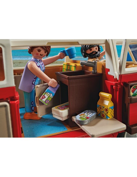 PlayMobil 70176-Volkswagen T1 camping bus PLA70176 Playmobil | Futurartshop.com