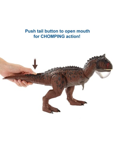 Jurassic World-Carnotaurus Taurus controls and conquers ROCGNL07 Mattel | Futurartshop.com