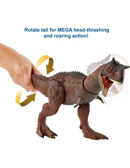 Jurassic World-Carnotaurus Taurus controls and conquers ROCGNL07 Mattel | Futurartshop.com