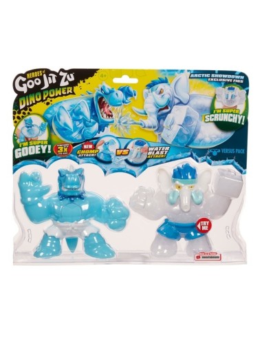 Goo jit zu Dino Power-Gigatusk vs Tyro GRAGJT15000-1 Grandi giochi | Futurartshop.com