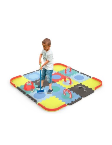 Mini Croquet sectional carpet FIC23986 Futurart | Futurartshop.com