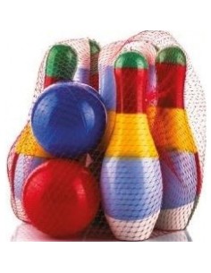 Bowling in rete 6 birilli e 2 palline NIA1112 Futurart | Futurartshop.com