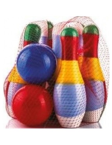 Bowling in rete 6 birilli e 2 palline NIA1112 Futurart | Futurartshop.com