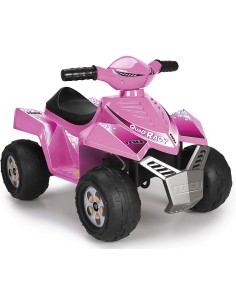 Pink racy electric Quad 6V FAM800011422 Feber | Futurartshop.com