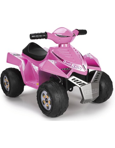 Quad elettrico Racy rosa 6V FAM800011422 Feber | Futurartshop.com