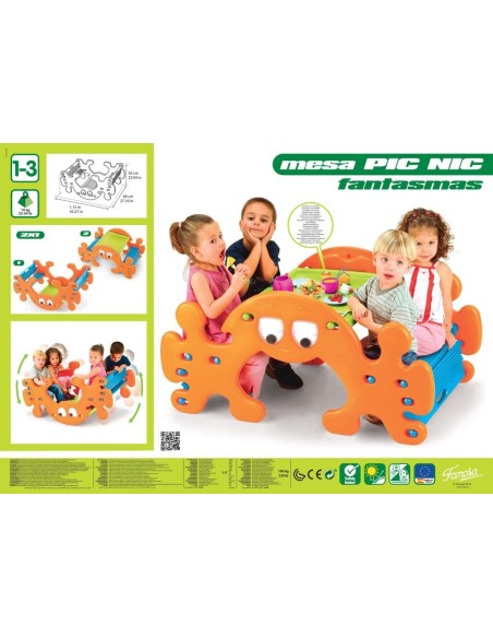 Ghost picnic rocking table FAM800010242 Feber | Futurartshop.com