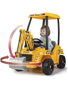 Super Digger escavatore elettrico 12V FAM800012320 Feber | Futurartshop.com 2