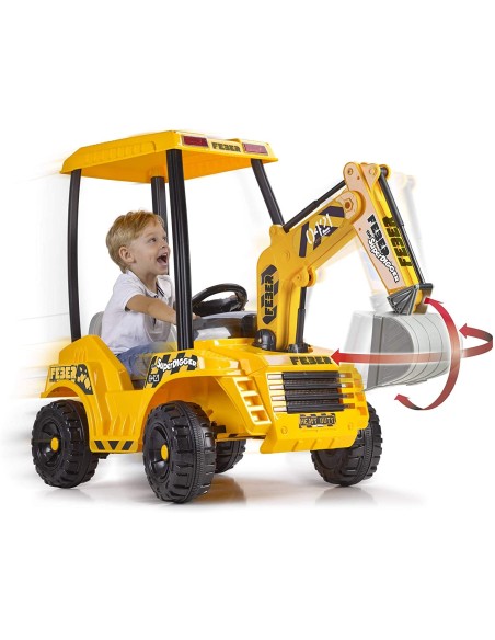 Super Digger electric excavator 12V FAM800012320 Feber | Futurartshop.com