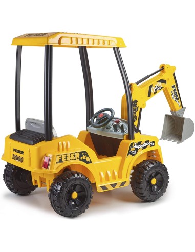 Super Digger escavatore elettrico 12V FAM800012320 Feber | Futurartshop.com