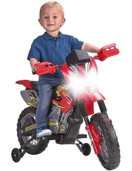 Moto da cross elettrica 400F 6V FAM800011250 Feber | Futurartshop.com