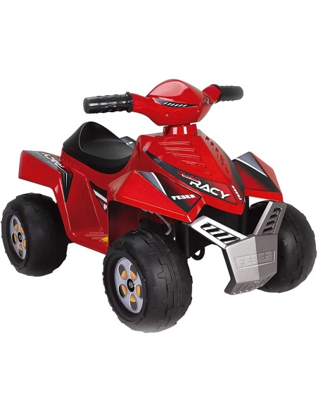 Quad elettrico Racy Rosso 6V FAM800011252 Feber | Futurartshop.com