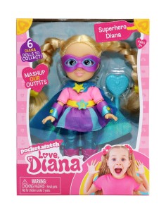Love Diana-Doll Heroine GIOLVE06000-3 Giochi Preziosi | Futurartshop.com