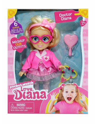 Love Diana - Bambola Dottoressa GIOLVE06000-5 Giochi Preziosi | Futurartshop.com