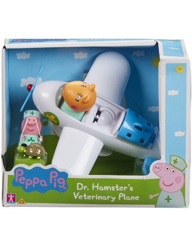 Peppa Pig Dr. hamster's plane GIOPPC96000 Giochi Preziosi | Futurartshop.com