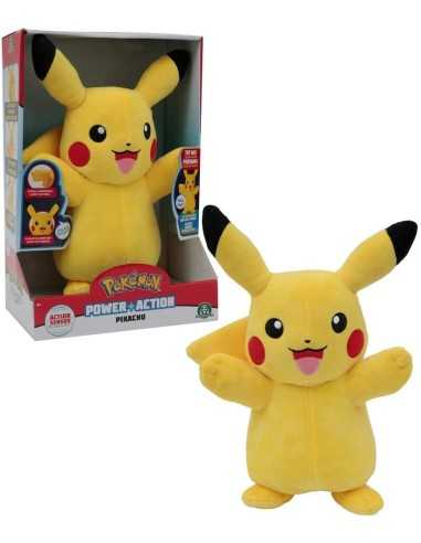 Pokemon Plush Pikachu interactive lights and sounds GIOPKE06000 Giochi Preziosi | Futurartshop.com