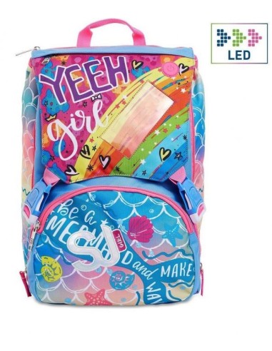 Sj Gang - Zaino sdoppiabile big Oceanled Girl SEV2C2002124 530 Seven | Futurartshop.com