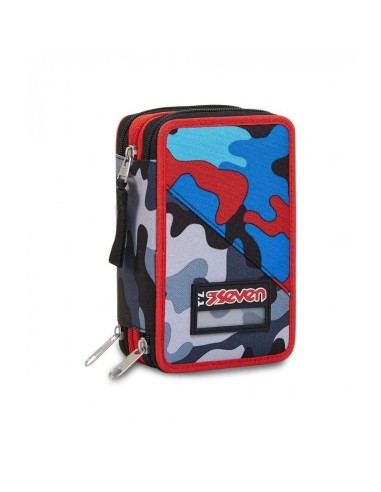 Astuccio 3 zip Challenge boy SEV301012112 885 Seven | Futurartshop.com