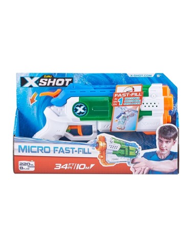 X-Shot - Pistola acqua Micro - fast-fill MAGZU-56220 Zuru | Futurartshop.com